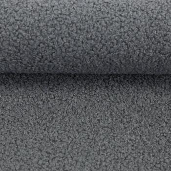 Preview: Teddy Boucle Kodiak Dunkelgrau von Swafing